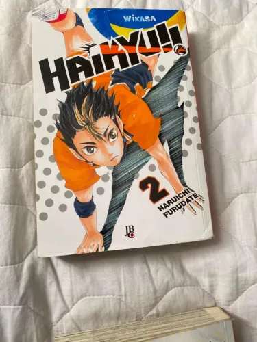 Vendo mangá semi novo Haikyu