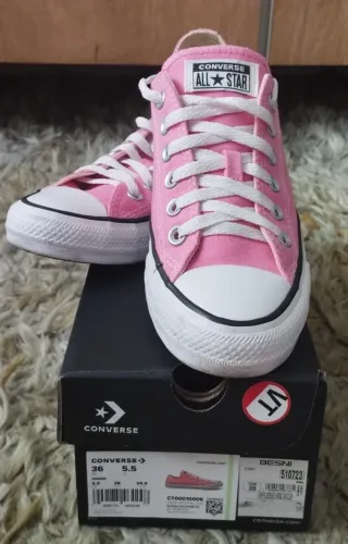 All Star Converse Rosa Claro nº 36
