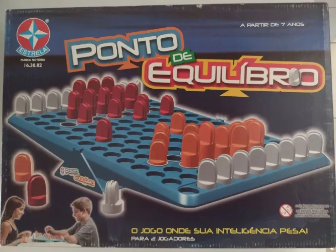 Jogo de Tabuleiro Ponto de Equilíbrio da Estrela