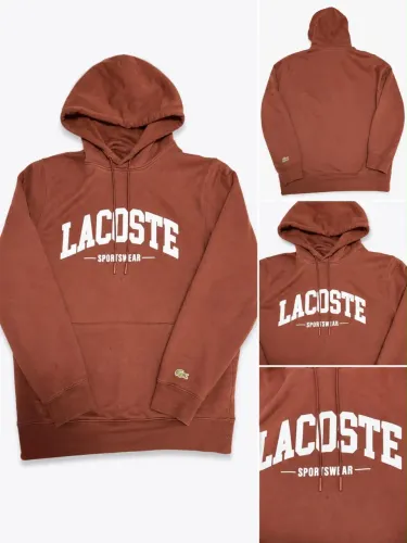 Moletom Lacoste Masculino Sportwear Hoodie Logo Cotton