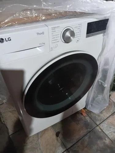 Máquina de lavar e secar