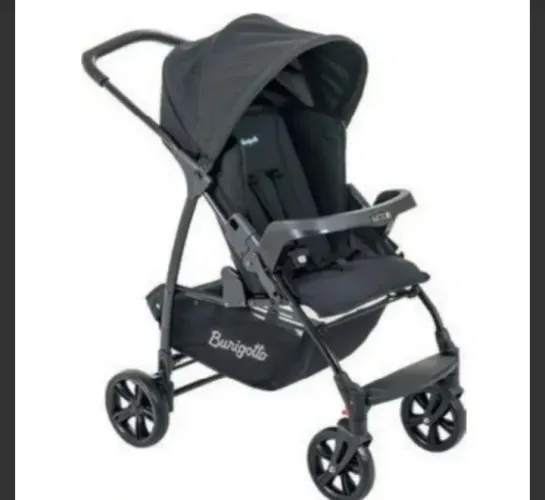 Carrinho de bebê Burigotto Preto Ecco