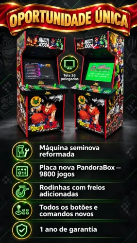 Maquina Multijogos oportunidade