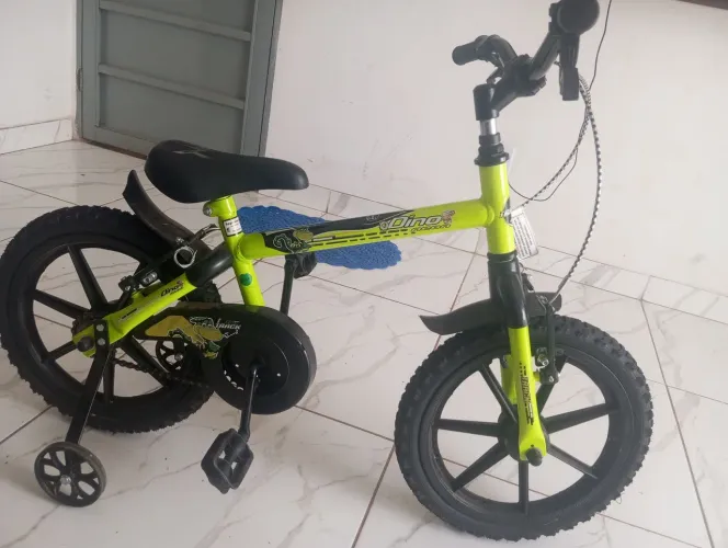 Bicicleta aro 16 modo dino infantil