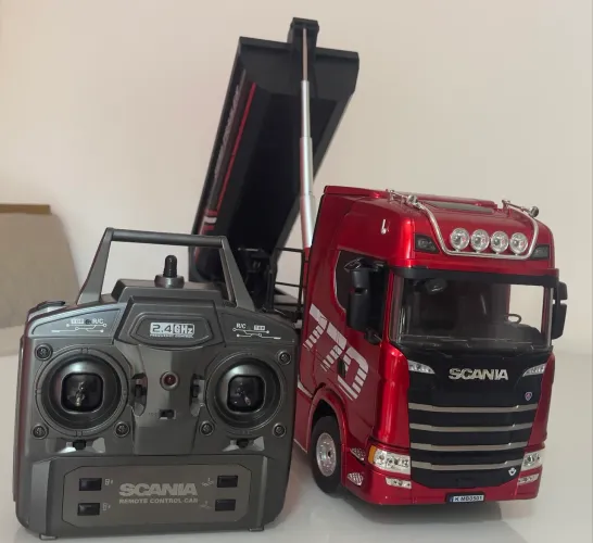 Scania 770 controle remoto caçamba