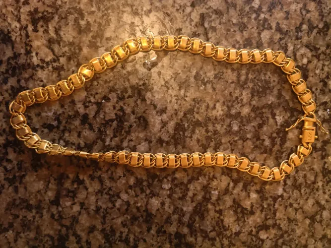 Vende-se corrente Dubai 15mm De Moeda Antiga legítima