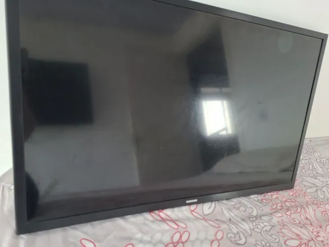 TV Samsung 32 UN32N4000 Com Defeito + Controle Original (Não Liga)