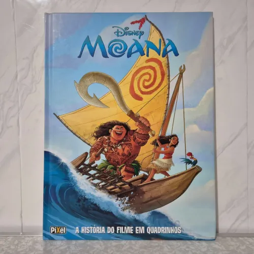 HQ Moana A História do Filme em Quadrinhos