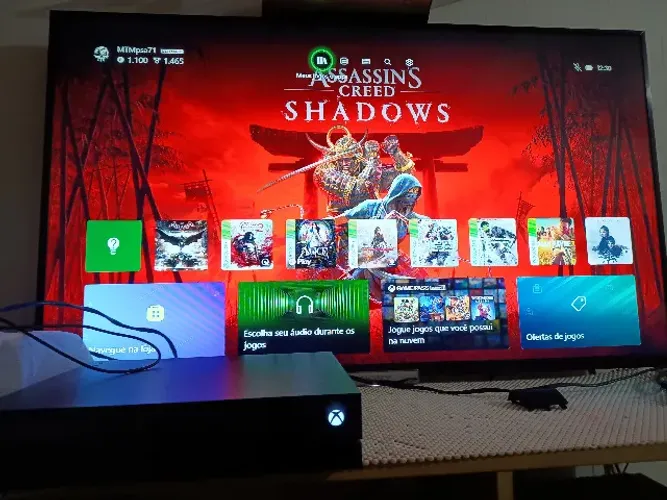 Xbox One X C/Caixa Original 1Controle 2Jogos(Só Venda,Não Troco)Retirar Próx>Capão Zs