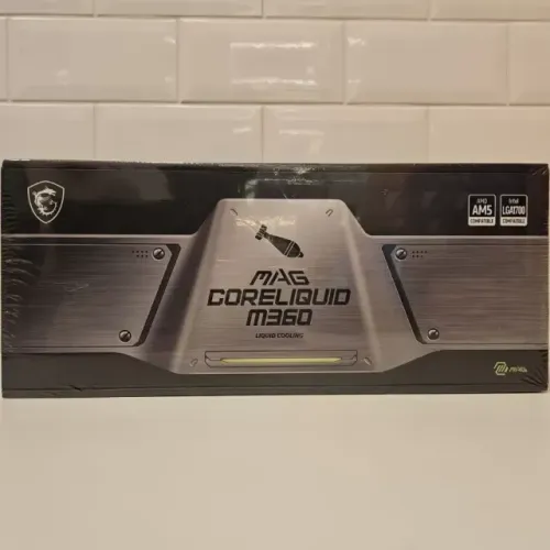 Water Cooler MSI MAG Coreliquid M360, ARGB, 360mm, AMD/Intel, Preto - Novo
