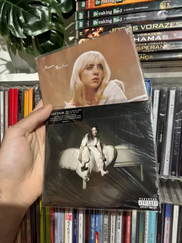 cd billie eilish happier than ever e when we all fall asleep