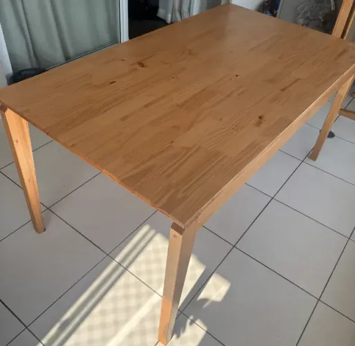 Mesa de Jantar 160x90cm Madeira Maciça