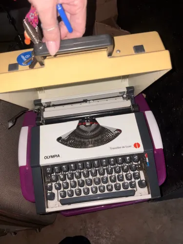 Máquina de escrever relíquia