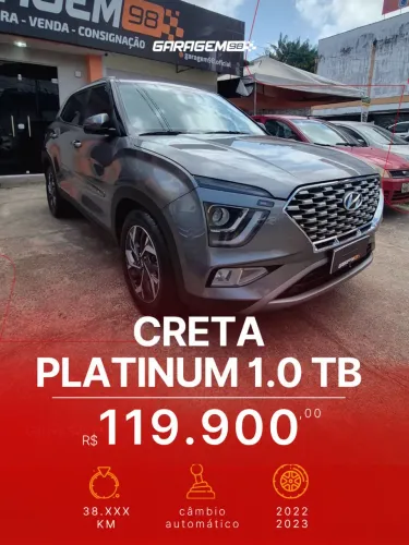 Hyundai Creta Platinum 1.0 TB 12V Flex AUT 2023