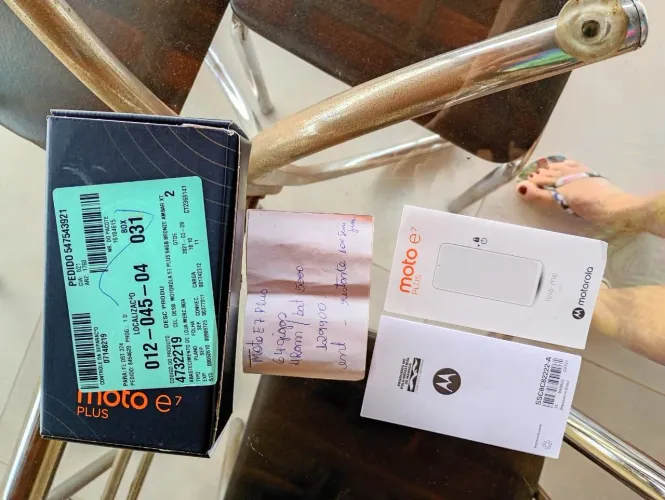 VENDE-SE MOTO E 7 PLUS