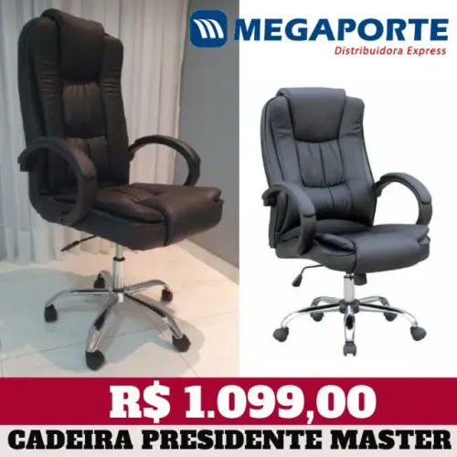 Cadeira Escritório Presidente (Novo) Entrega Grátis! 