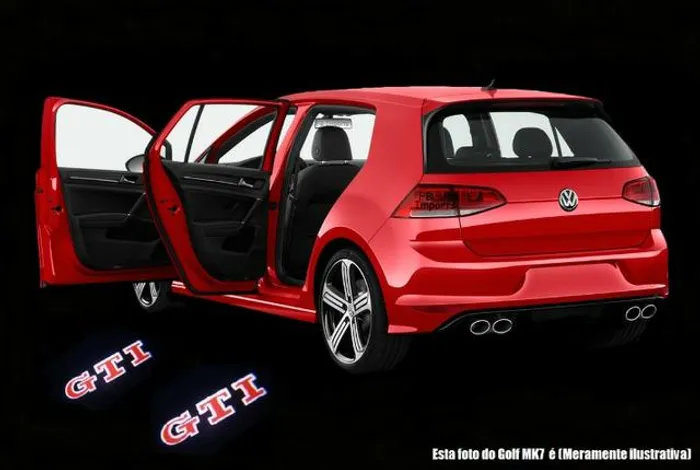 LED Cortesia Porta GTI Laser Projetor