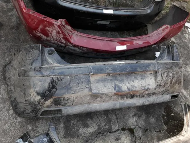 Parachoque traseiro citroen c4 hatch