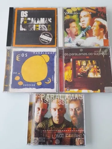 Cd's Paralamas do Sucesso.