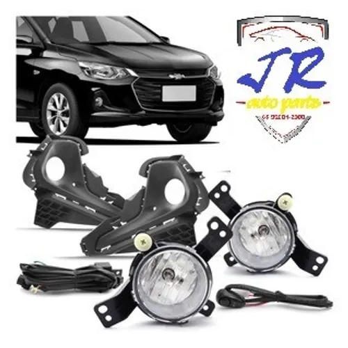 Kit Farol Milha Onix Plus 2020 2021 2022 Auxiliar Neblina