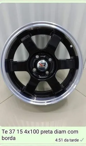 Rodas TE 37 aro 15