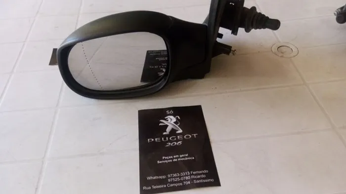 Peugeot 206 207 retrovisor
