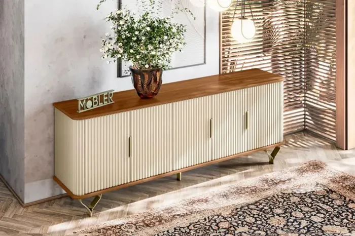 BUFFET SUPER FUNCIONAL DESIGN RIPADO !!! S4531