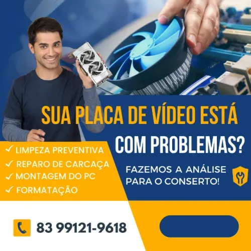 Conserto de Placa de Vídeo