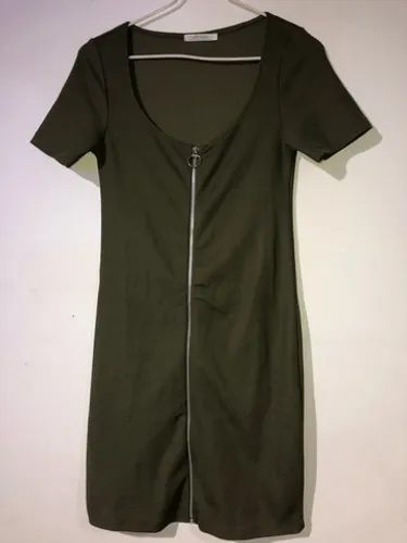 Vestido de malha feminino P Zara 