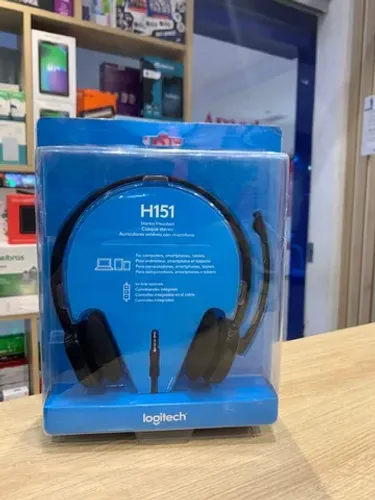 Headset Logitech Analogic USB H151 - Novo lacrado - Loja Fisica 