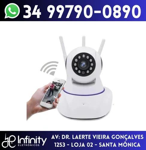 Câmera Wifi Robô Monitorada por celular