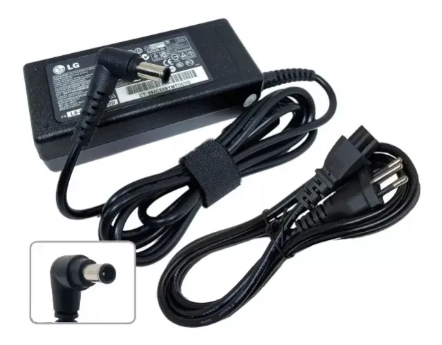 Fonte Carregador para Notebook, TV e Monitor LG 19V 3.42A