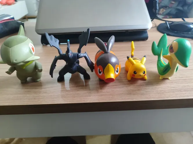 Lote 5 Pokémon, coleção mc donalds
