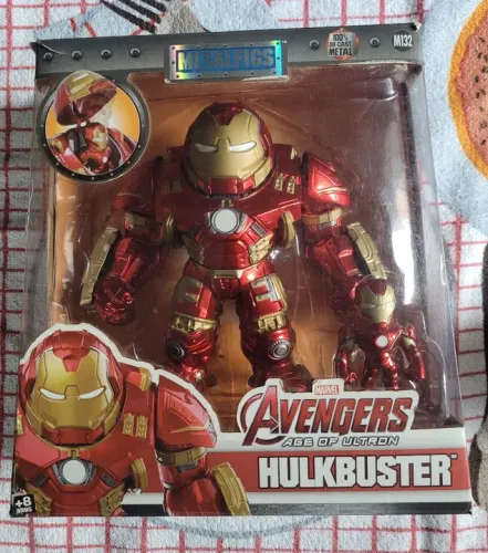 Hulkbuster - Iron Man - Metalfigs -  Figura de Ação - Colecionável