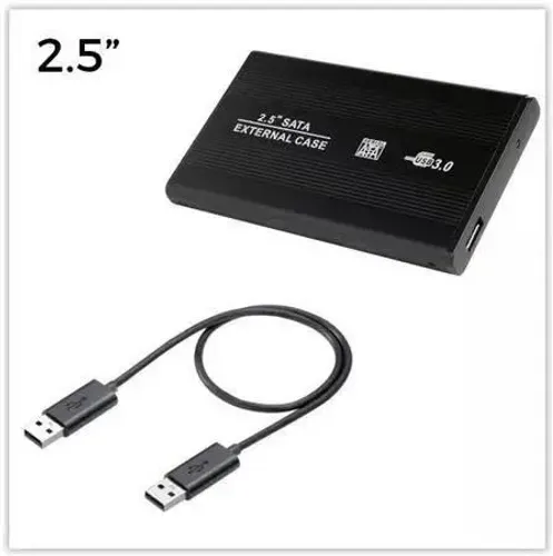 Case Hd Externo Ssd Notebook 2.5 Usb 2.0 e 3.0 Ps4 Xbox One Pc