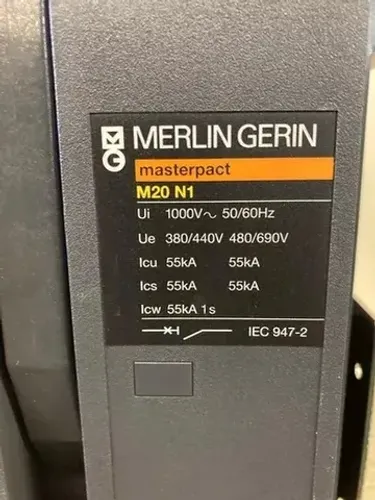 Disjuntor 2500A Merlin Gerin Tripolar