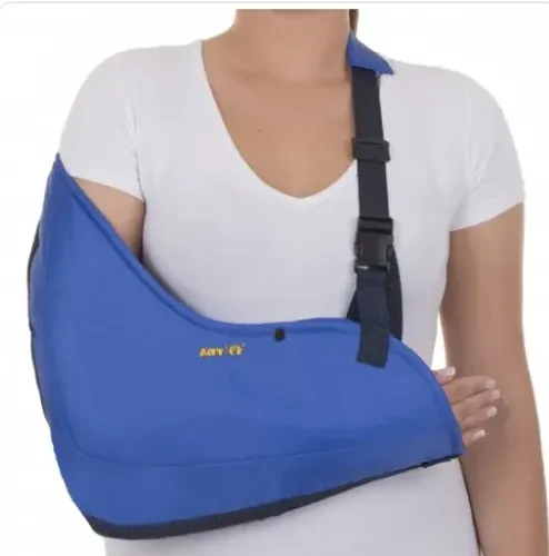 Tipoia Para Braço tipo Sacolinha Em Nylon Bilateral Azul Luxo - Artipé z676