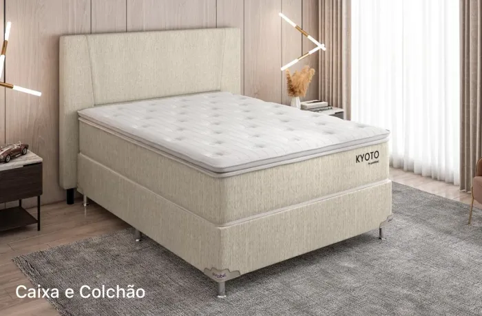 Colchão Casal Molas Ensacadas e D33 Conforto e Qualidade t655