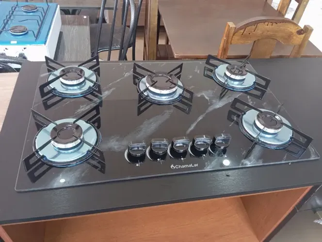 FOGÃO COOKTOP 5 BOCAS NOVO 