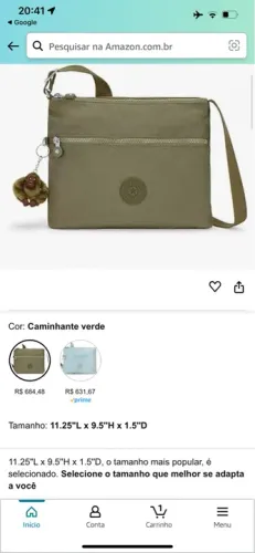 Bolsa Kipling 
