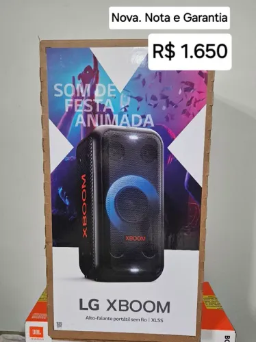 Caixa de Som Portátil LG Partybox XBOOM XL5S - nova