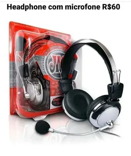 Headphone com microfone