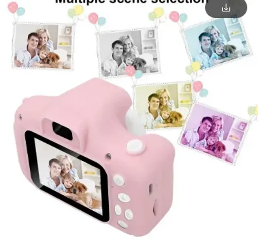 Câmera Fotográfica Infantil Impermeável Tela 1080P HD Fotos Video z740