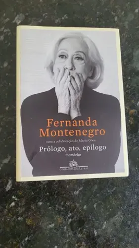 Livro biográfico Fernanda Montenegro 