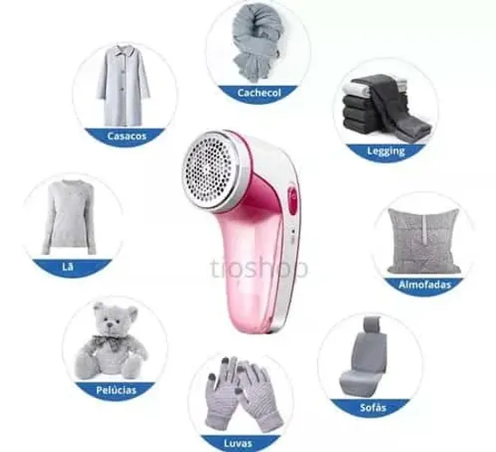 Removedor Bolinhas Da Roupa Elétrica