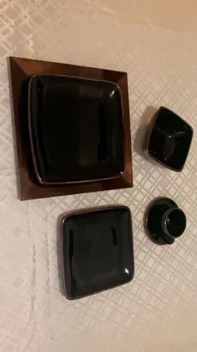 Jogo de jantar Bianco e Nero