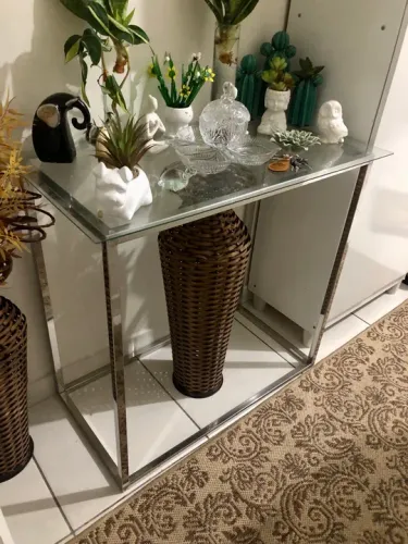 Aparador ou Mesa de centro em aço inox