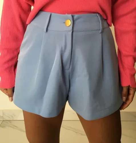 Short azul p novo