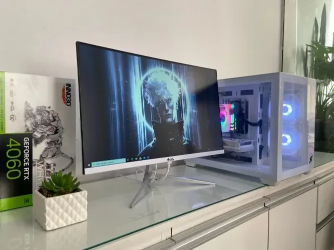 PC Gamer + Monitor 24pl i5 10400f RX 6600 em até 12x 1 ano de garantia