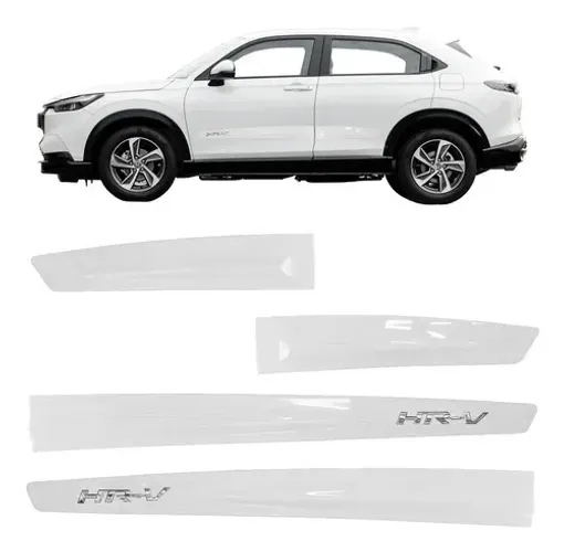 Kit Frisos Lateral Nova Hrv 2023 2024 2025 Branco 